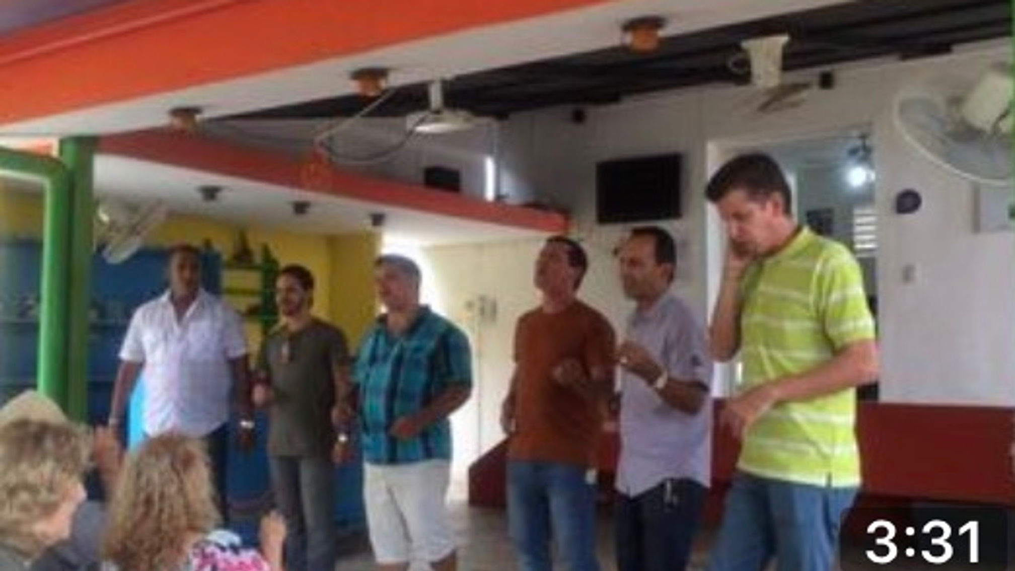 Cuba Singing Adventure Tours - Vocal sampling 2017 singing STING